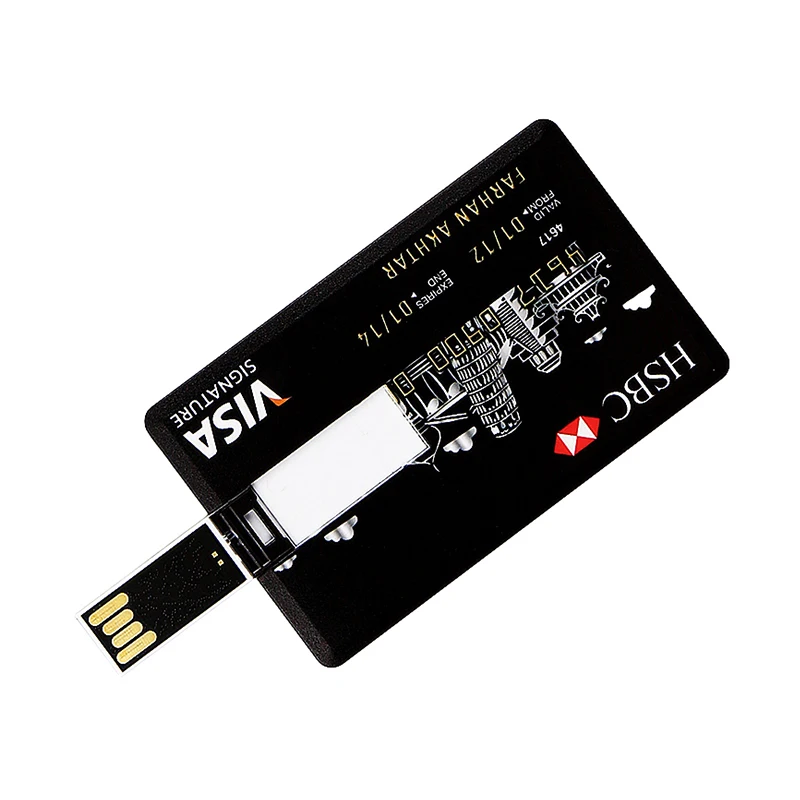 USB флеш-накопитель, высокоскоростной банк, кредитная карта, ручка-накопитель, 4 ГБ, 8 ГБ, 16 ГБ, флешка, 32 ГБ, 64 ГБ, карта памяти, Usb флешка, 128 ГБ