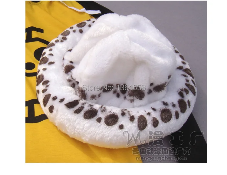 Головной убор для косплея Trafalgar Law берет на Хэллоуин аниме цельная хирургическая