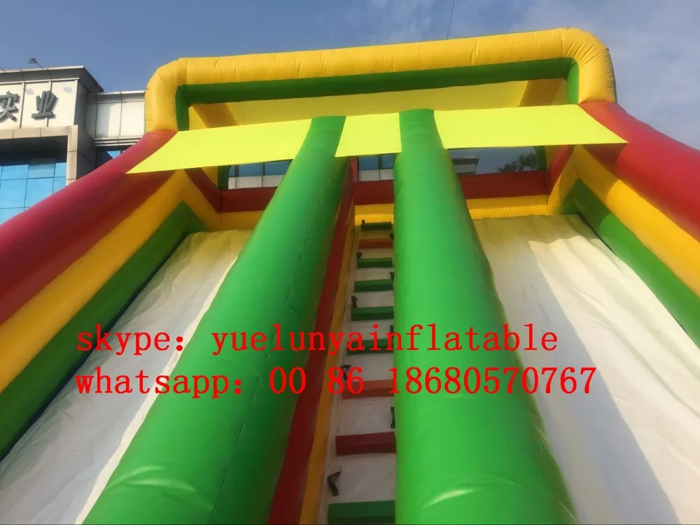 (Китай Гуанчжоу) производители продают надувные горки двойные желоба | Спорт и