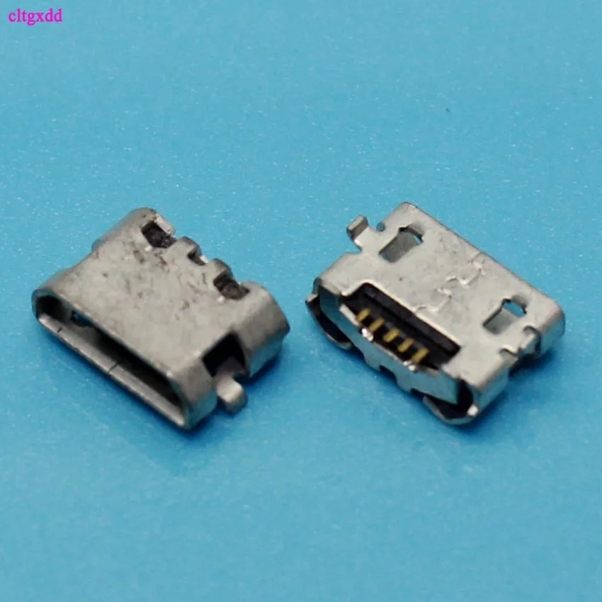 Clgxdd 50 шт. micro USB 5pin jack обратный Бык Рог зарядный порт разъем мини usb для Huawei 4X Y6 4A P8