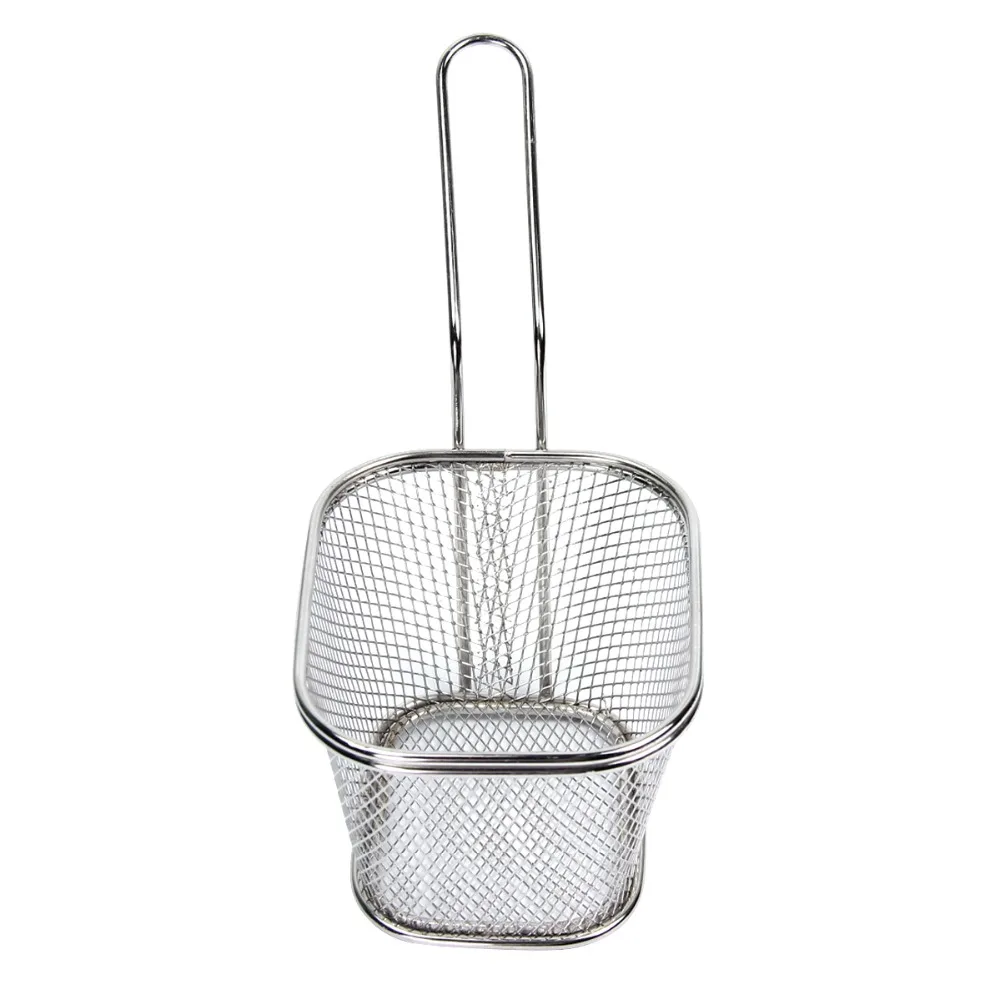 Мини корзина для жарки картофеля фри из нержавеющей стали|tool tool|tools cookingtool stainless |