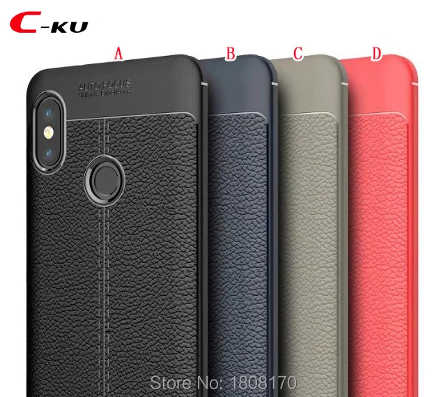 Противоударный защитный мягкий чехол из ТПУ C ku Litcih для Xiaomi Mi 6X Redmi NOTE5 Pro Defender
