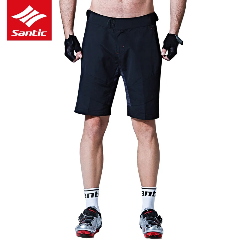 Велосипедные шорты Santic мужские свободные дышащие для горных велосипедов одежда