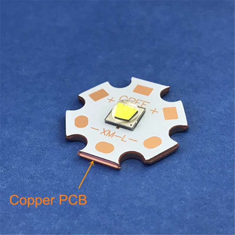 CREE XML2 T6 U2 10 Вт comperpcb20 мм оригинальная Светодиодная лампа высокой мощности DIY