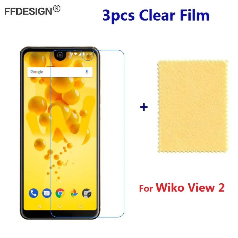 3 шт для Wiko View 2 ЖК-экран протектор защитная пленка на Защитная экрана | Мобильные