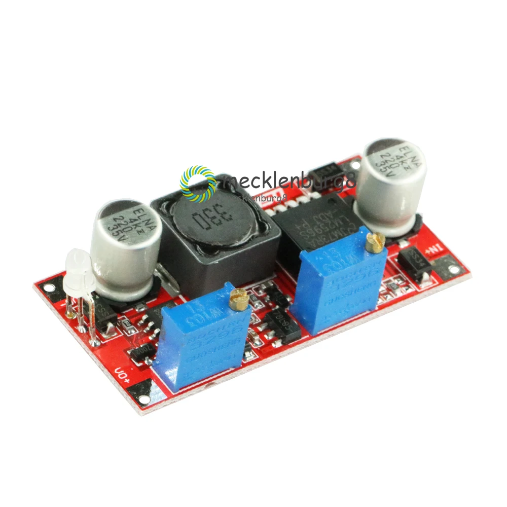 

DC DC 5-35V To 1.25-30V 3A Step Down Buck Power Supply Module LM2596 Constant Current Adjustable Step-Down Voltage Regulator