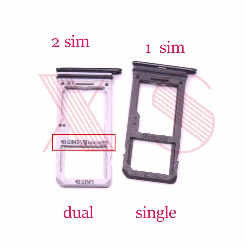 Nano SIM/ Micro sim-карты лоток держатель SD слот для карты адаптер samsung Galaxy S8 g950 plus G955 |