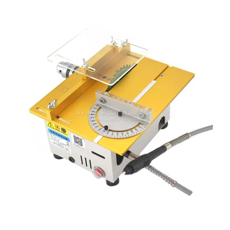 Многофункциональная настольная пила миниатюрная режущая машина скорость