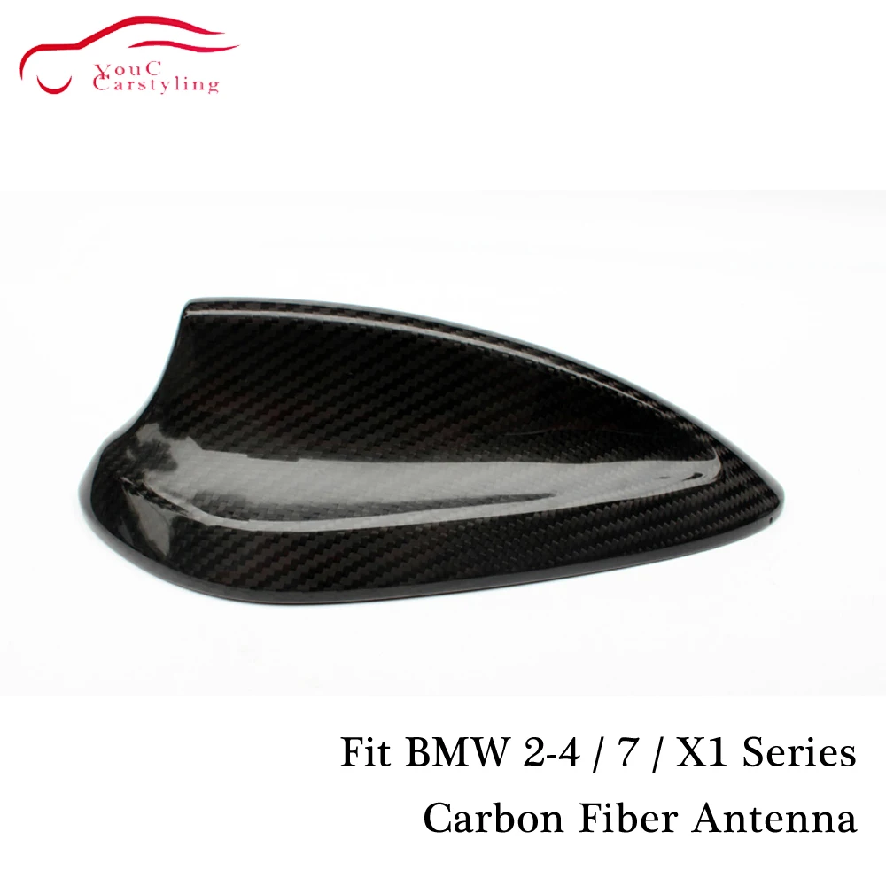 Крышка антенны из углеродного волокна для BMW 2 3 4 серии F22 F23 M2 F30 F31 M3 M4 F32 F33 F36 7 G11 G12 G13