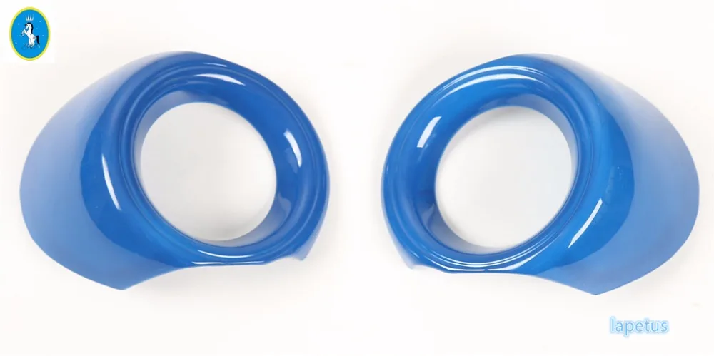 

Lapetus Front Head Fog Lights Lamp Ring Cover Trim 2 Pcs / Set / 3 Color For Ford Mustang 2015 2016 2017 ABS