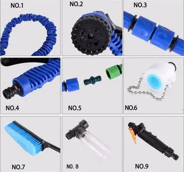 Лидер продаж раздвижной гибкий садовый шланг Smartlife для автомобиля пластиковые