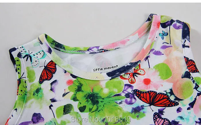 Новинка 2018 качественное Брендовое платье из 100% хлопка для маленьких девочек