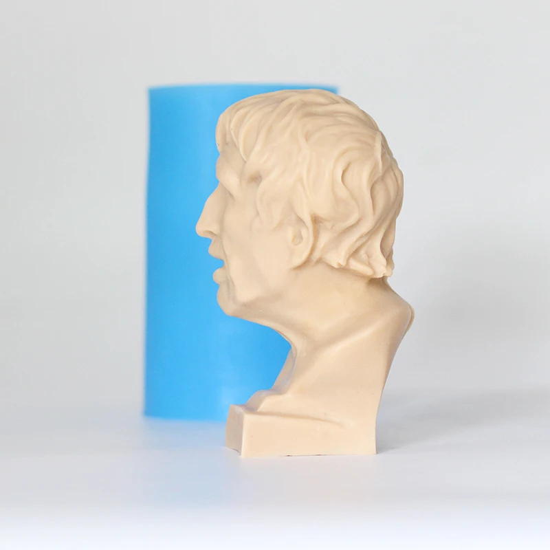 Силиконовая форма для мыла 3D скульптура пират Seneca DIY Ручная Работа Инструмент