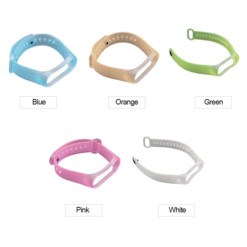 Ремешок для умных часов 5 цветов портативный сменный ремешок Xiaomi Band 3/4