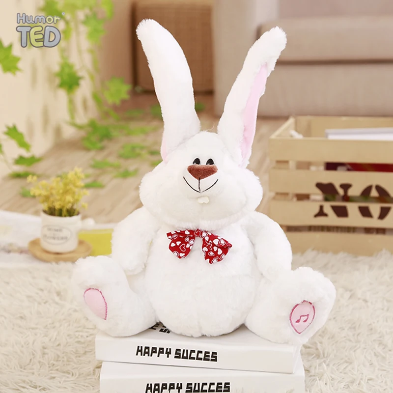 

Talking Flapping Ear Bunny speaking plush toys Rabbit Electronic stuffed animals for children girls boys baby Tiara