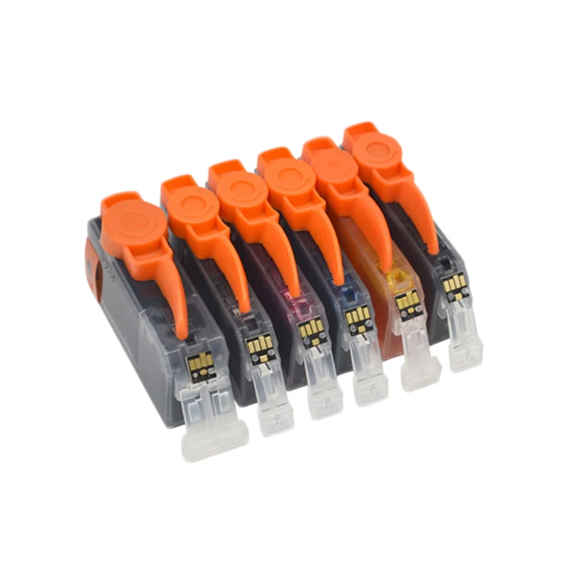Картридж с совместимыми чернилами BCI325 BCI326 6 шт. Luocai для Canon PGI 325 CLI 326 PIXUS MG8130/MG6130|ink
