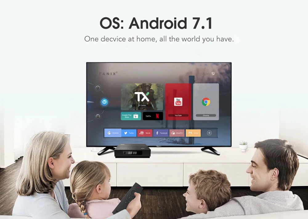 Tanix TX92 ТВ приставка Android 7,1 Amlogic S912 Восьмиядерный приставка 2,4G/5G WiFi Bluetooth медиаплеер 1000M LAN PK GT1 Ultimate