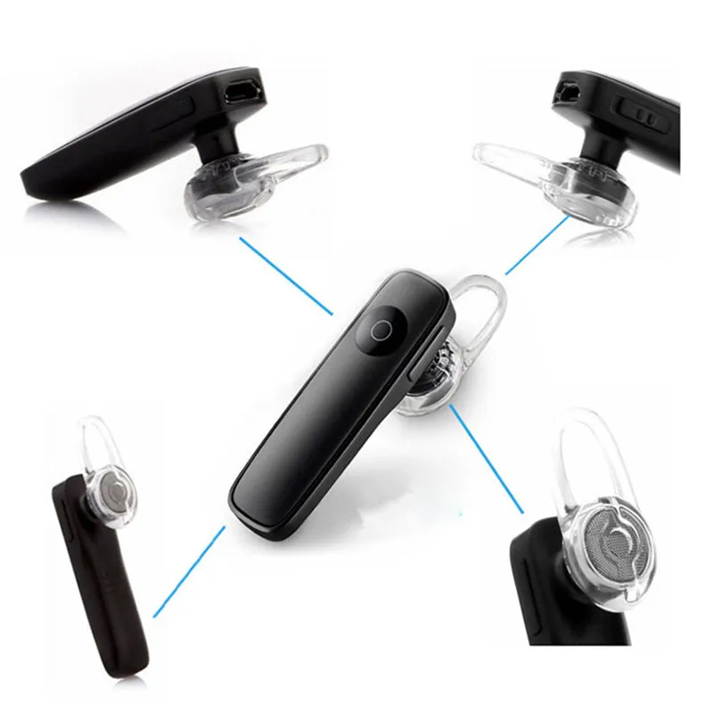 Bluetooth 4.1 Headset Ultralight Wireless Earphone Hands-free Earloop Earbuds Sports Calls Music Earpieces for Smartphone | Электроника
