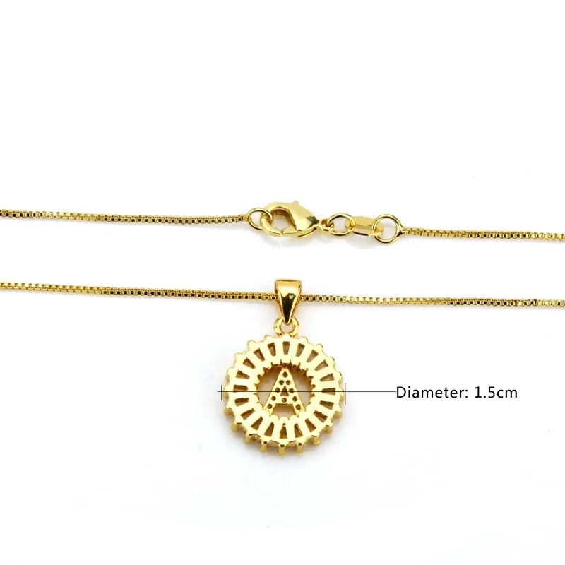 SUNSLL модное колье ручной работы с белым кубическим цирконием круглой формы