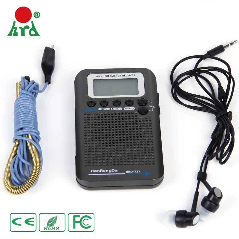 Портативный радиоприемник с широким диапазоном FM/MW/SW/AIR/CB/VHF|Радиоприёмники| |