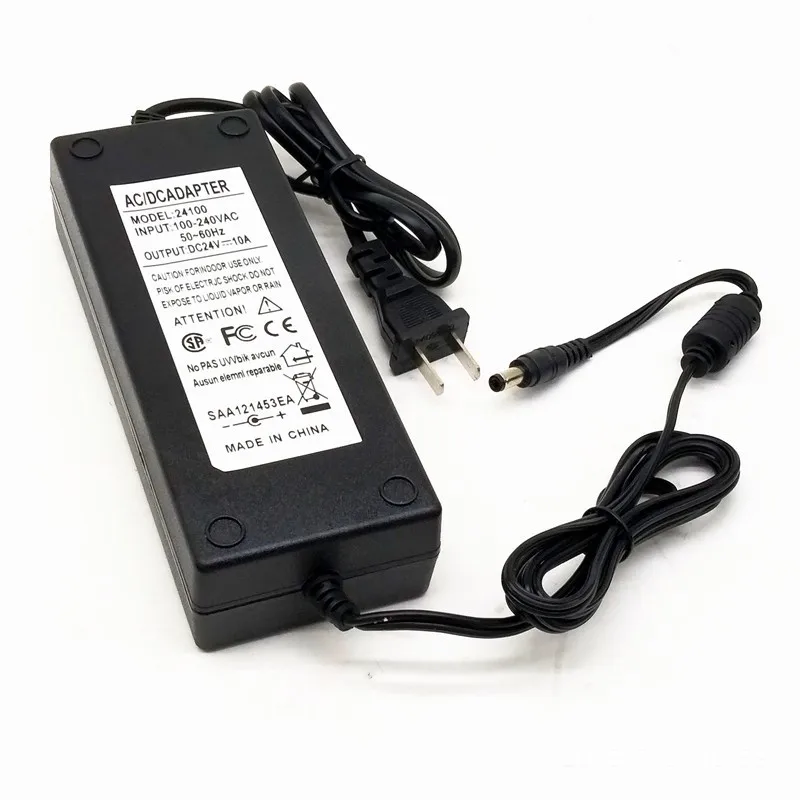 240W DC 24V 10A Мощность адаптер TDA7498 TPA3116 аудио цифровой усилитель Питание AC100V 240V DC24v