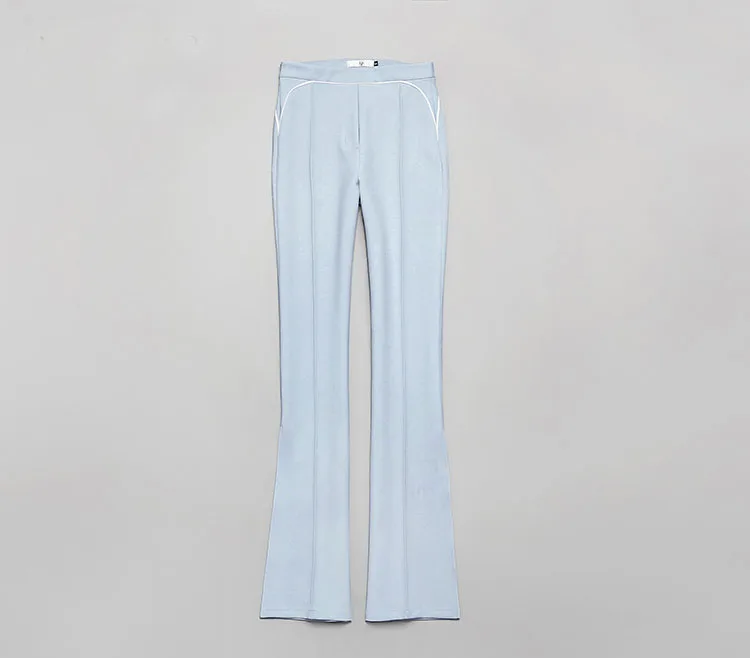 2019 новые женские комплекты офисные белые блузки с длинным рукавом Облегающие