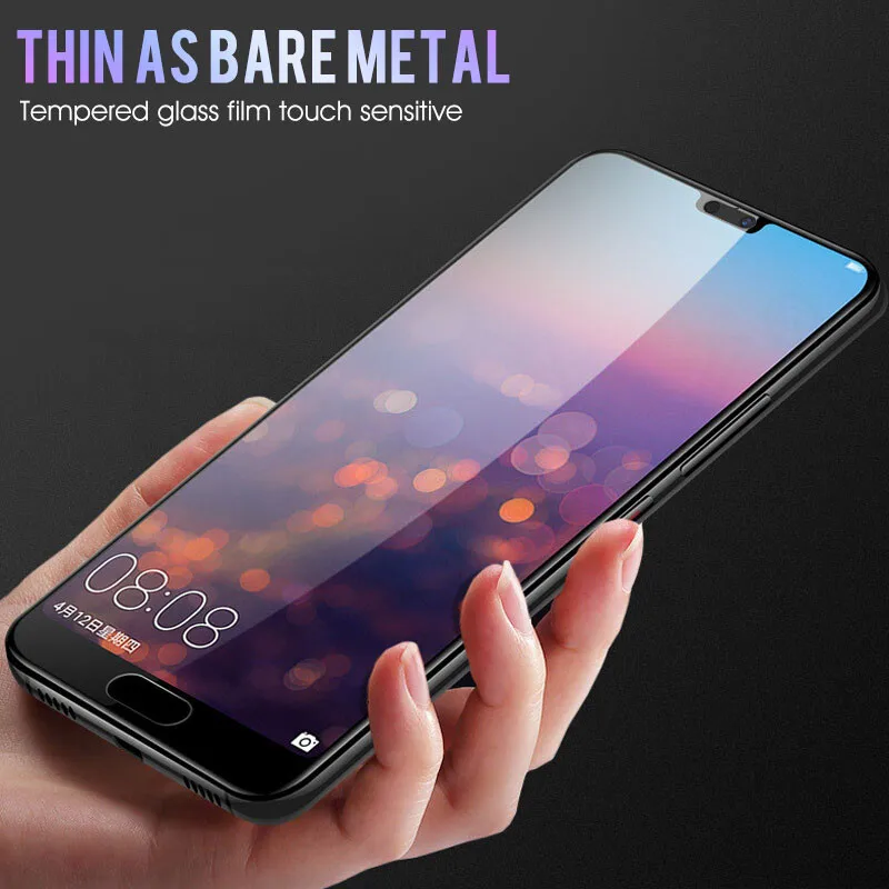 Закаленное стекло для Huawei P20 Lite Pro защита экрана с полным покрытием Nova 3E защитное