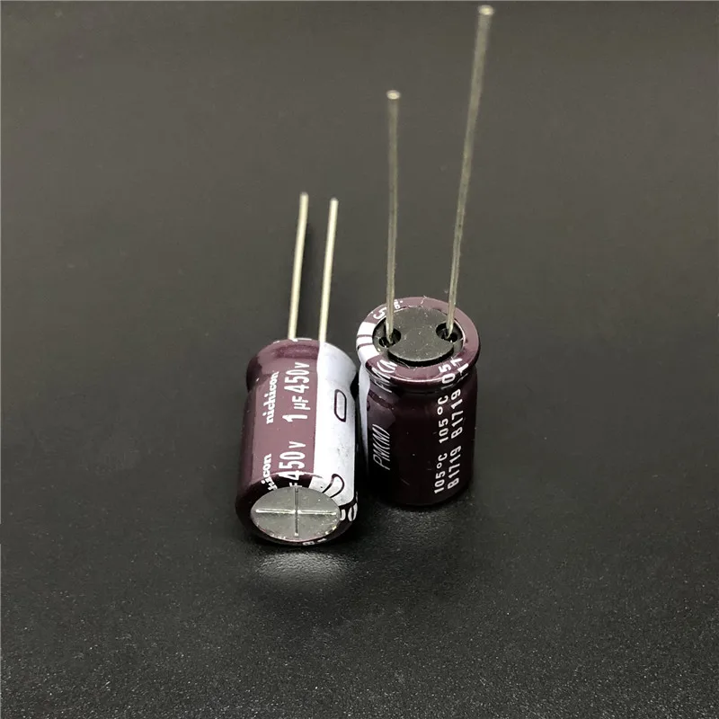 10 шт/100 шт 1 мкФ 450V NICHICON PM серия 10х16 мм 450V1uF низкое сопротивление алюминиевый