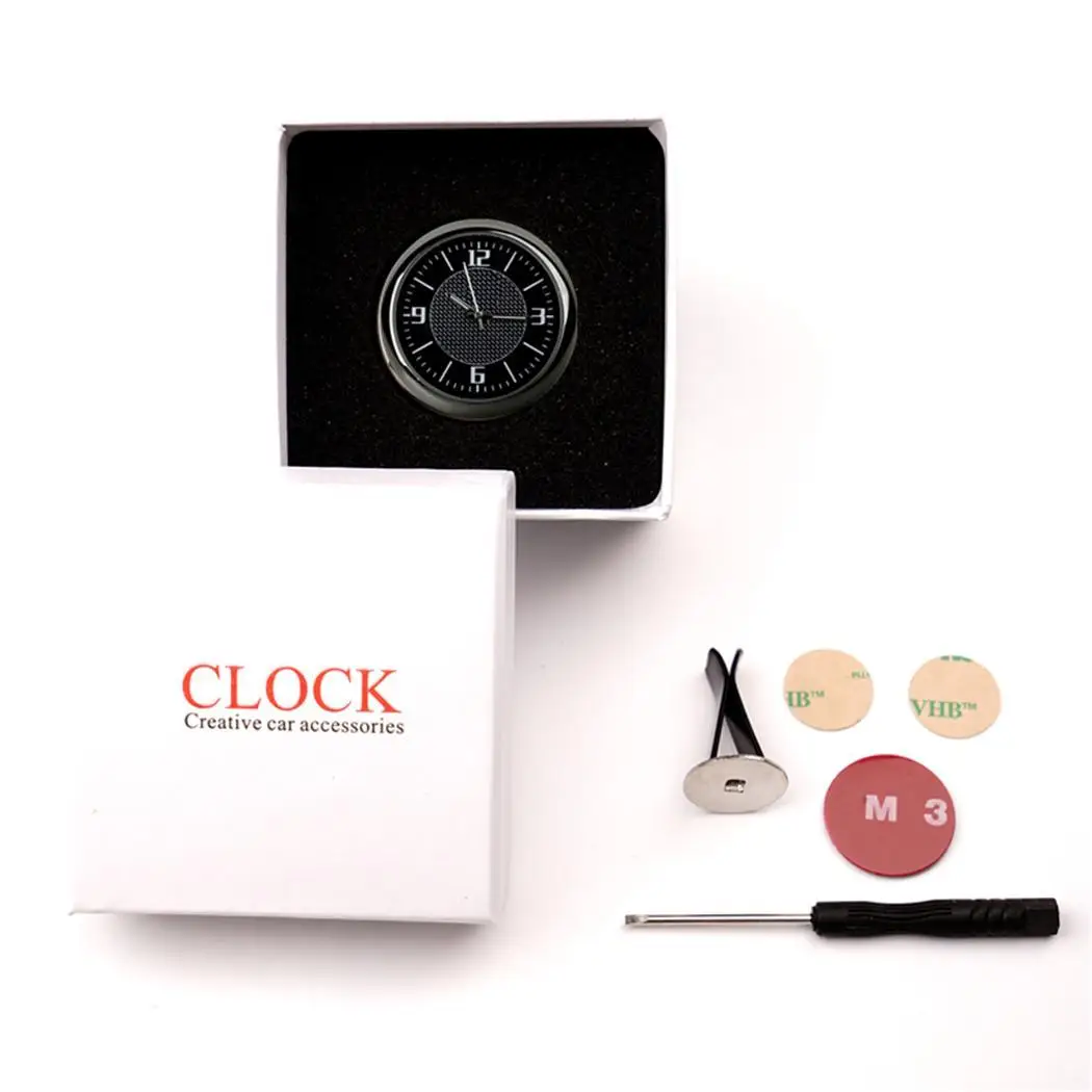 Автомобиль Мини Сплав электронный цифровой Кварц декоративный дисплей времени