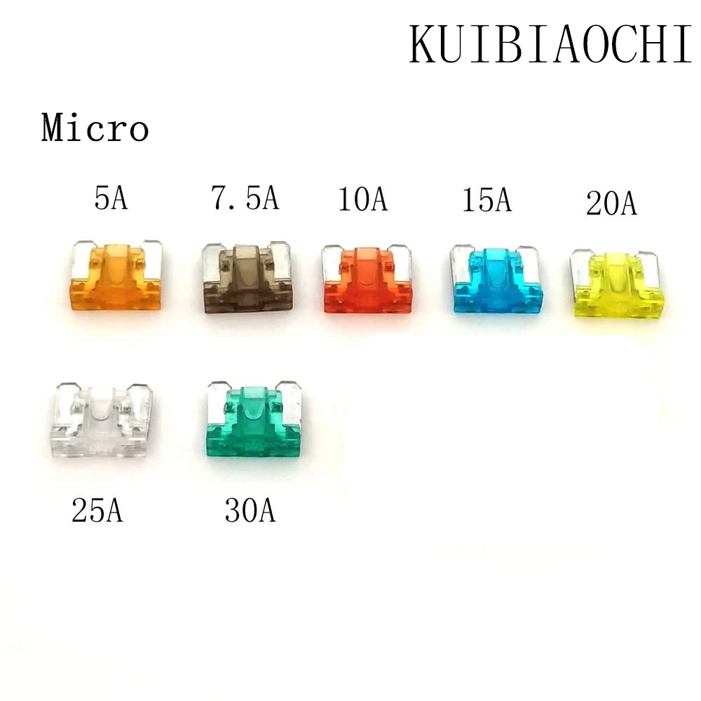 Предохранители для автомобиля Mini Micro Standard автомобильный предохранитель 2A 3A 5A 7.5A