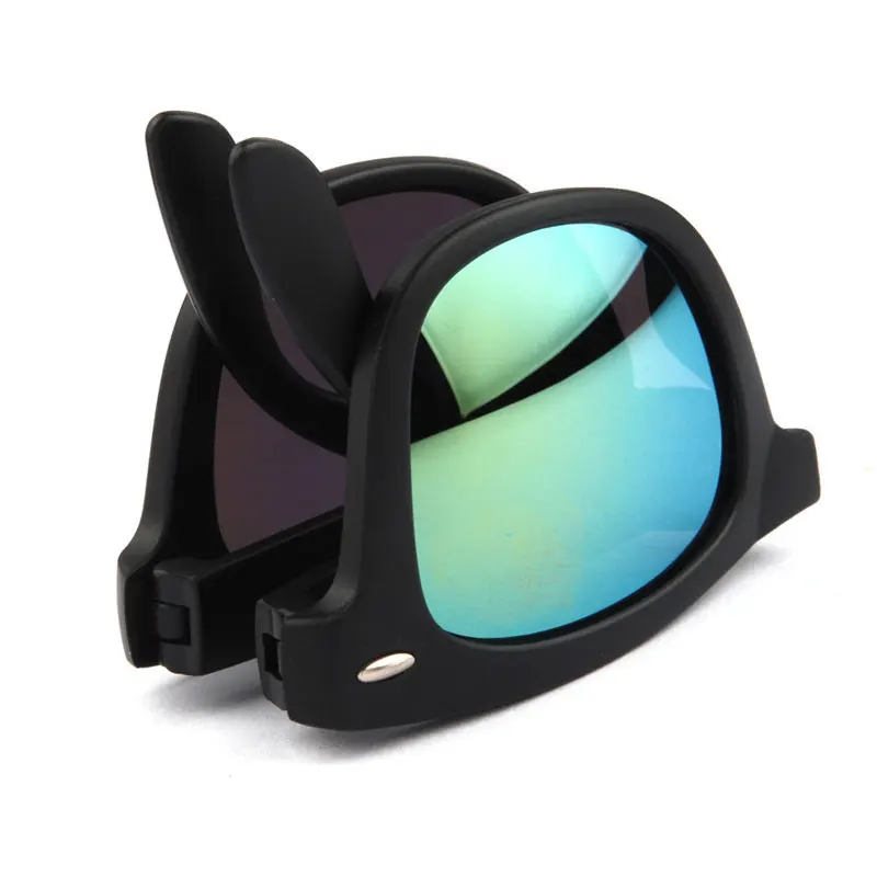 2022 hot vintage fold sunglasses for men women sun glasses brand design eyewear lunettes de soleil gafas de sol with case free global shipping