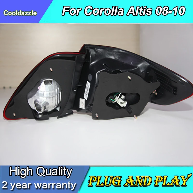 Задние фонари для Toyota Corolla Altis 2008 2009 2010 года задние фонари|Фара авто в сборе| |