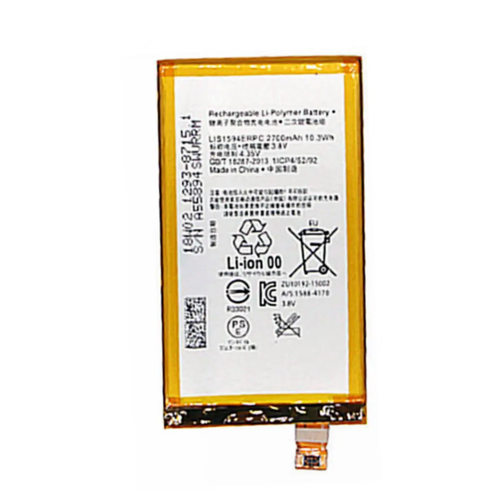 2700 мАч LIS1594ERPC для Sony Xperia Z5mini XA Ultra C6 F3216 F3212 F3213 F3215 S50 F3216XC Xmin Высококачественная