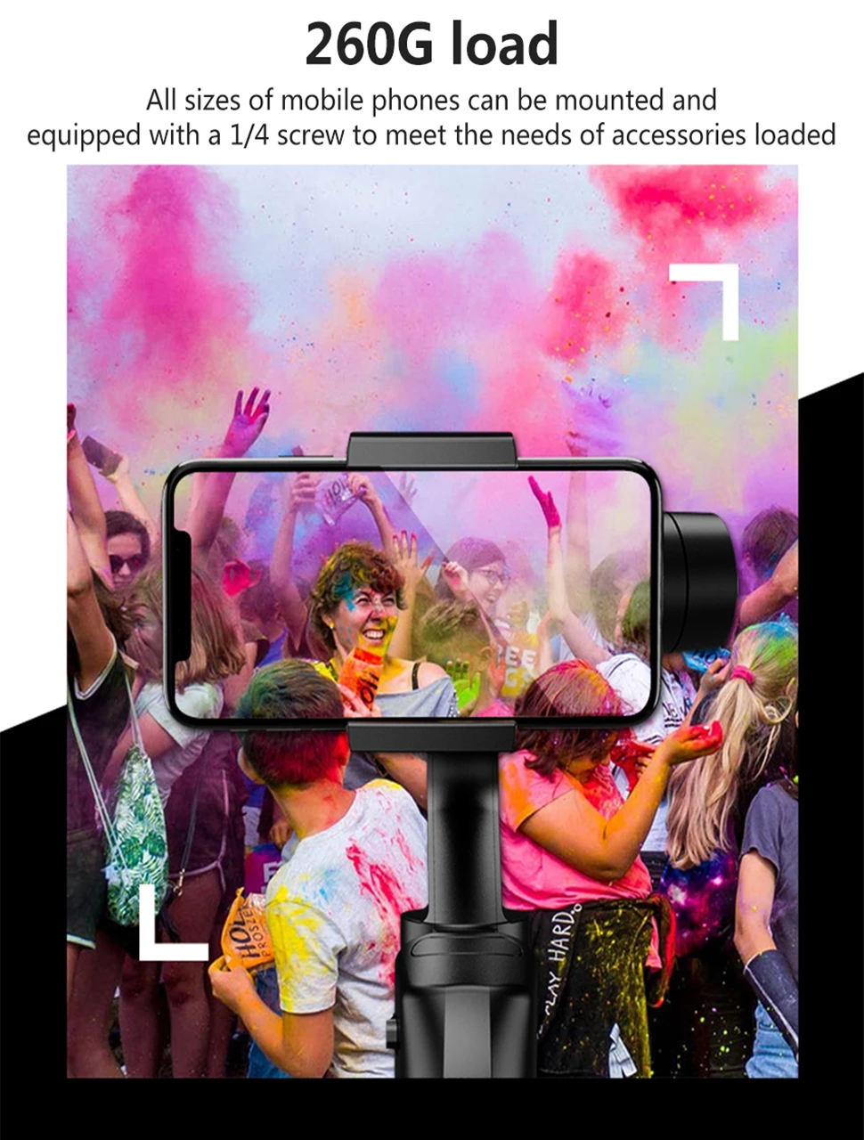 MOZA Mini S складной 3-х осевой ручной шарнирный стабилизатор для камеры для iPhone X samsung S8 huawei P30 смартфона GoPro VS MINI MI гладкой 4