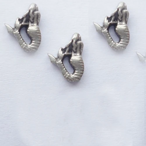 Подвески в виде русалки серебряного цвета 20 шт./лот|memory charms|living memorycharm charm |