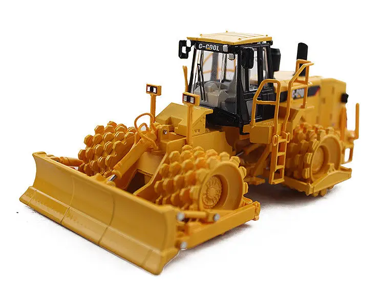 Compactor 80016 1:64 C-Cool Excavetor Tractor Soil Compactor Diecast Model Engineering Vehicle - Цвет: Compactor 80016