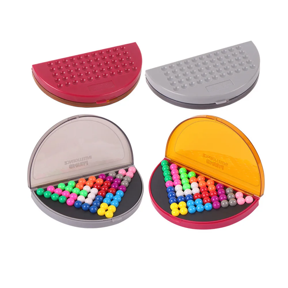 Интересный магический IQ Пирамида бисер головоломка логика ум образовательная