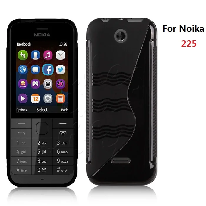 Mobile Phone Fundas Case For Nokia 3310 Silicone Gel 230 225 220 + 1pc Screen Foil Film |