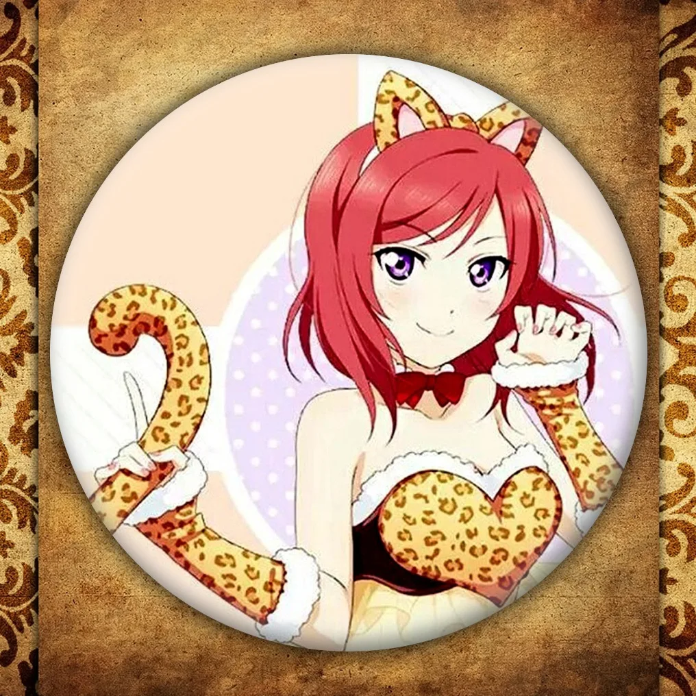 Японское аниме Lovelive Schoolidolproject бейдж с дисплеем модные Мультяшные Любовь Живая
