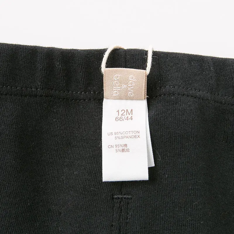 DB8527 dave bella autumn baby girls clothes children full length kids pants infant toddler trousers