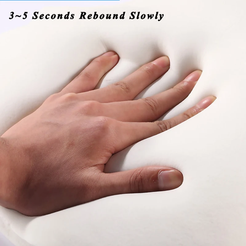 Автомобильная подушка для массажа шеи 3D из пены с эффектом памяти безопасное