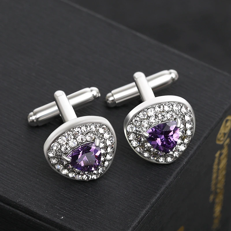 Запонки с кнопками для женщин и мужчин рубашки деловой стиль роскошные запонки