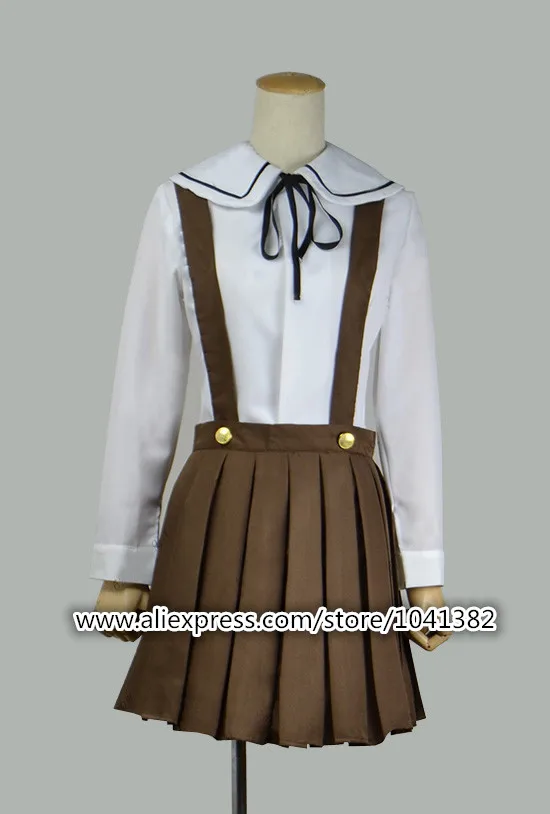 Костюм для косплея Danganronpa Dangan-Ronpa Chihiro Fujisaki | Тематическая одежда и униформа