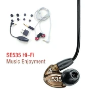 loss promotion faster ship brand se535 earphone hi fi stereo earbuds se 535 in ear earphones