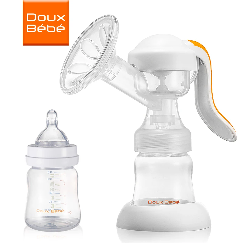 Doux Bebe ручной молокоотсос мощный ребенка соска всасывания 150 мл кормления
