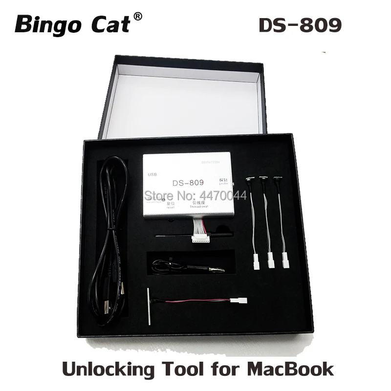 DS-809 EFI замок разблокировка EFI биос разблокировка инструмент для ремонта Macbook iMac Air SPI rom IC чтение записи DS809 для Macbook icloud SN