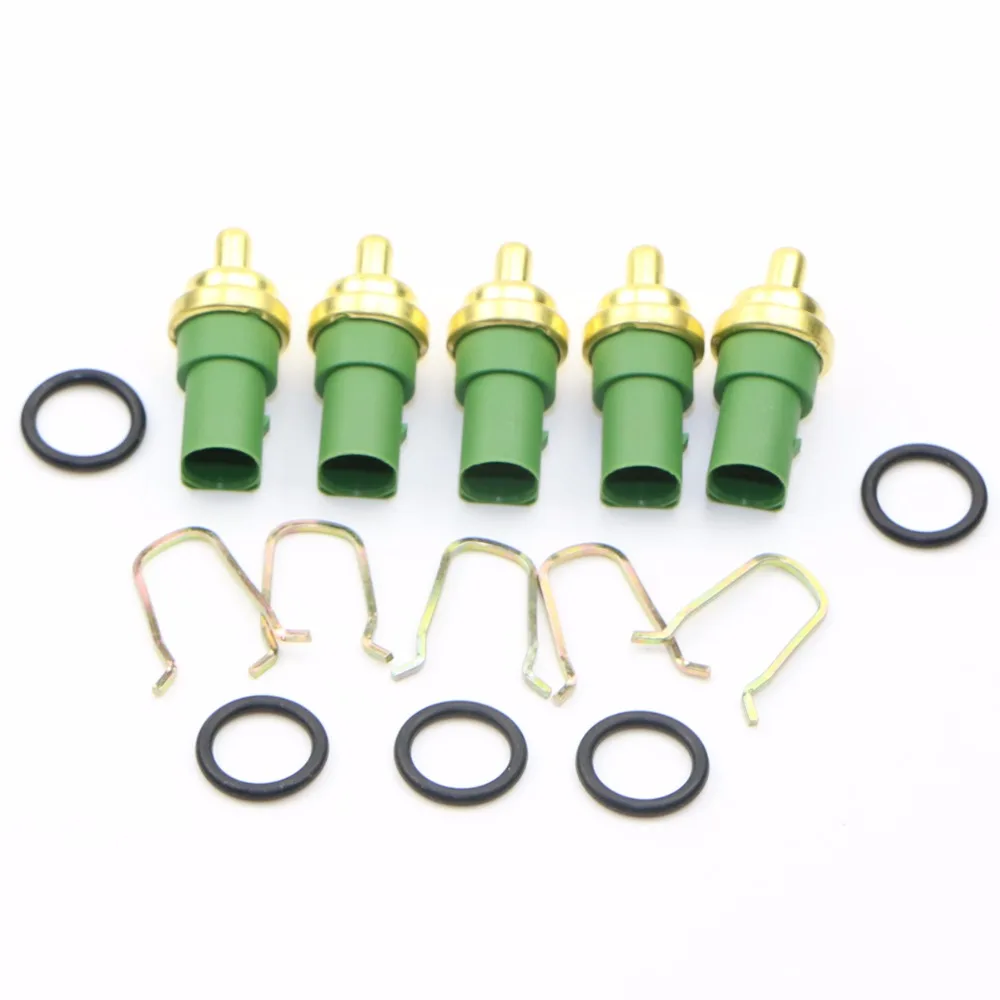 5 шт. Затычка датчика температуры охлаждающей жидкости 4 Pin для VW Passat B5 Beetle Jetta Golf TT A4 A6 S6 A3 Q3 059 919 501 A 059919501A.