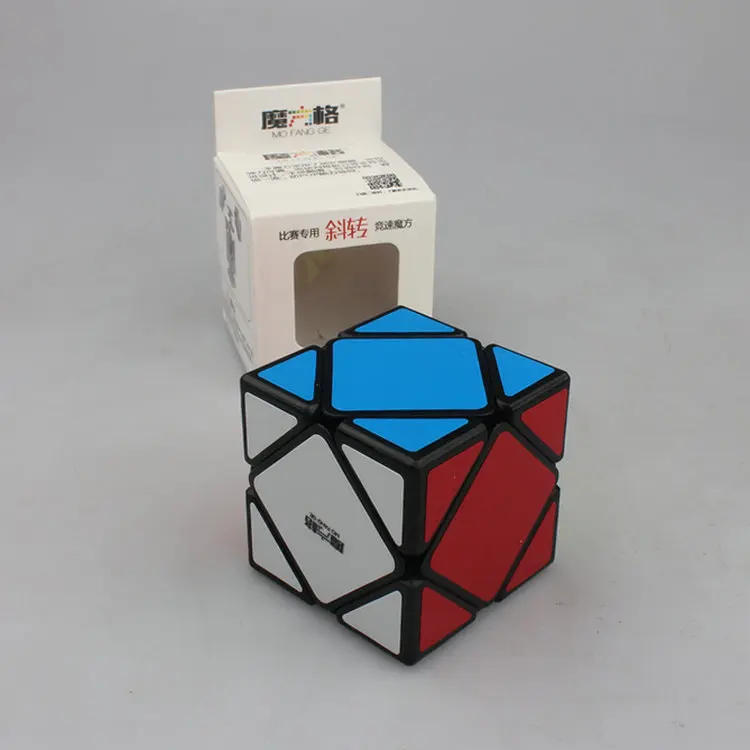 CubeXYZ QY Skew Stickerless/черный кубик головоломка идея подарка для X'mas день рождения