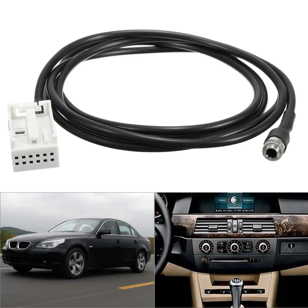 Автомобильный Стайлинг новый 12 контактный вспомогательный комплект аудиовхода