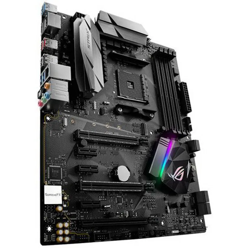 100% Новый оригинальный ASUS ROG strix B350-F игровая настольная материнская плата SupremeFX S1220